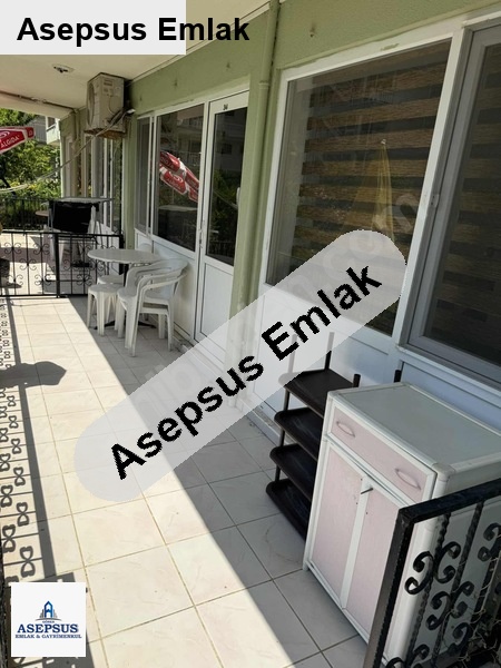 denize 50 metre site içerisinde eşyalı daire