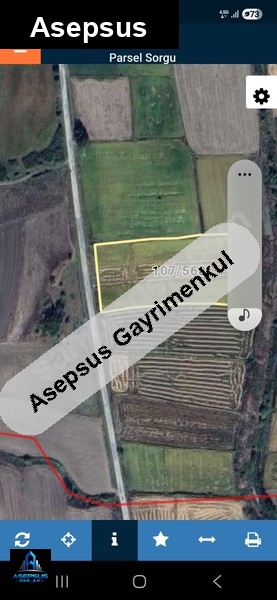 Asepsus Emlak'tan  çakırca mh. 'sinde satılık arsa