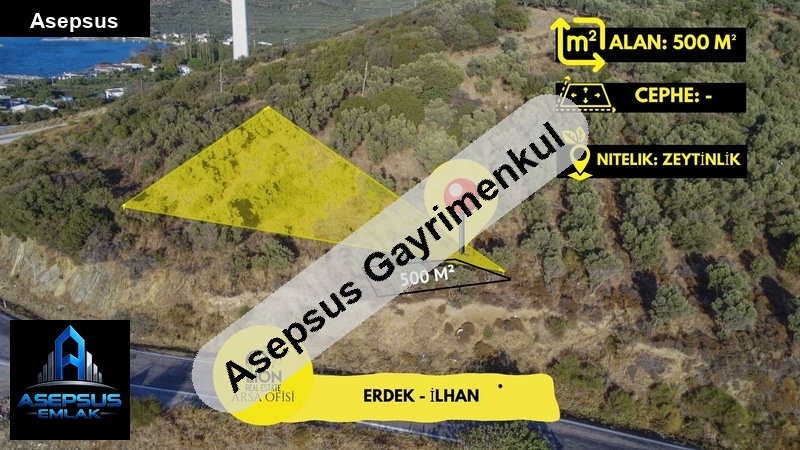 Asepsus Emlak'tan  i̇lhan mh. 'sinde satılık arsa