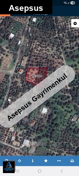 Asepsus Emlak'tan  yukarıyapıcı mh. 'sinde satılık arsa