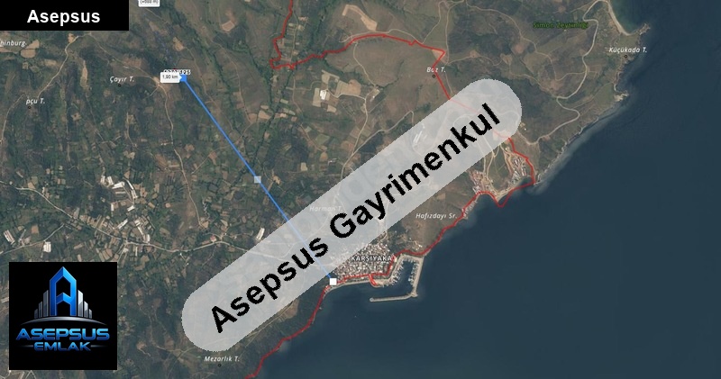 Asepsus Emlak'tan  karşıyaka mh. 'sinde satılık arsa
