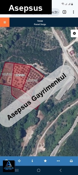 Asepsus Emlak'tan  turan mh. 'sinde satılık arsa