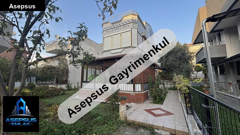 Asepsus Emlak'tan 4+1 sahil mah. 'sinde satılık villa