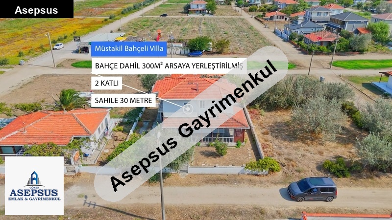 Asepsus Emlak'tan 3+1 çeşmealtı köyü 'sinde satılık villa