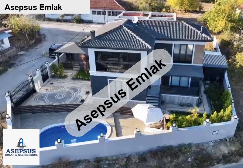 muratlar'da özel havuzlu isi pompali i̇ki̇ katli vi̇lla araç takas