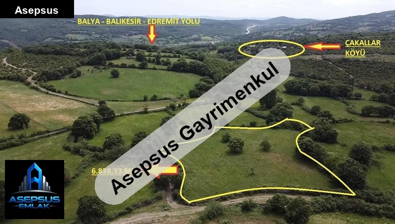Asepsus Emlak'tan  çakallar mh. 'sinde satılık arsa