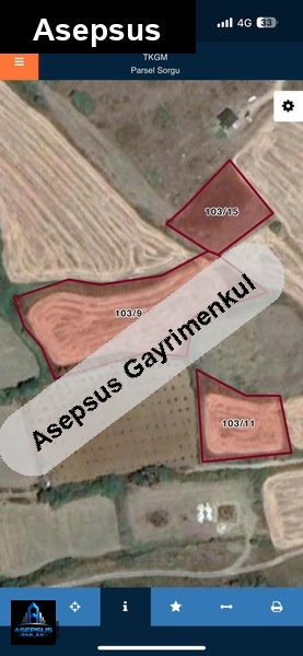 Asepsus Emlak'tan  poyrazlı mh. 'sinde satılık arsa