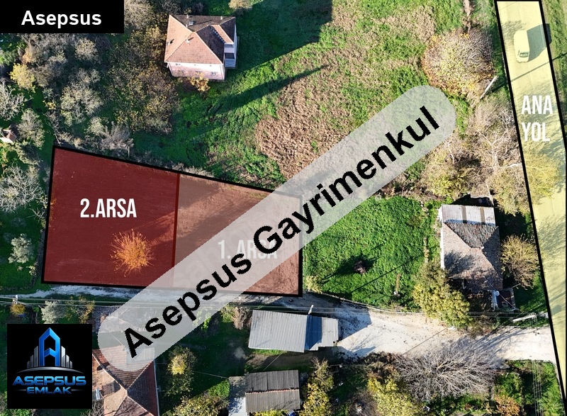 Asepsus Emlak'tan  haydar mh. 'sinde satılık arsa