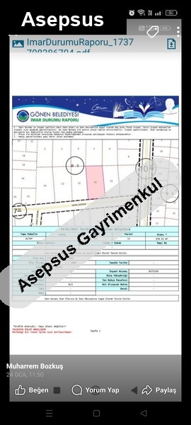 sahibinden 371 metre kare 3 kat imarlı 9 dairelik satılık arsa