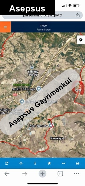 **son fi̇yat**sahi̇bi̇nden i̇zmi̇r otobanina yakin 8,5 dönüm tarla