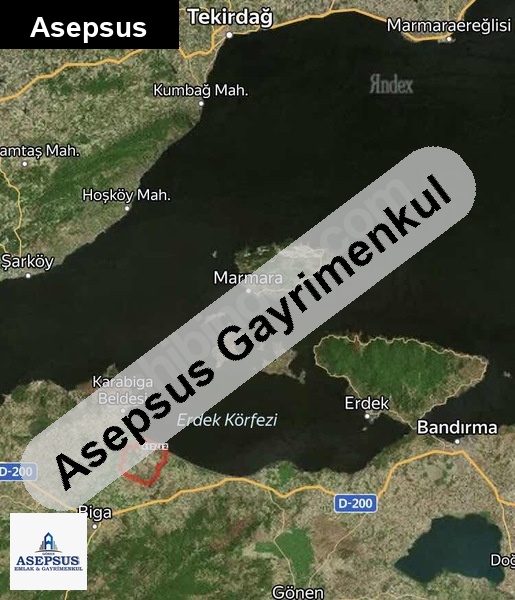 Asepsus Emlak'tan 3+1 çeşmealtı köyü 'sinde satılık arsa