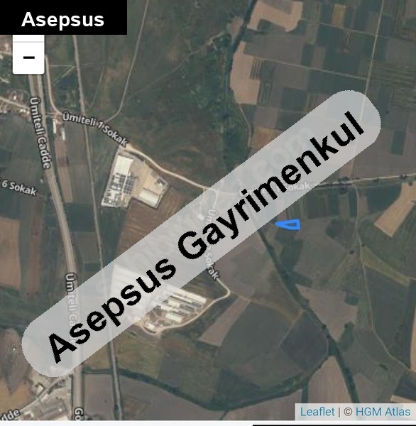 1.100 m2 yola cephe ,suyu var. yatirim bölgesi̇nde