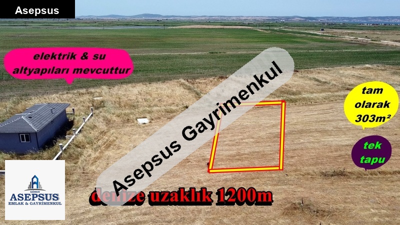 Asepsus Emlak'tan 3+1 çeşmealtı köyü 'sinde satılık arsa