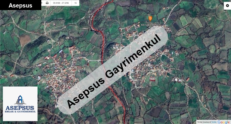 Asepsus Emlak'tan 3+1 çırpılar köyü 'sinde satılık arsa