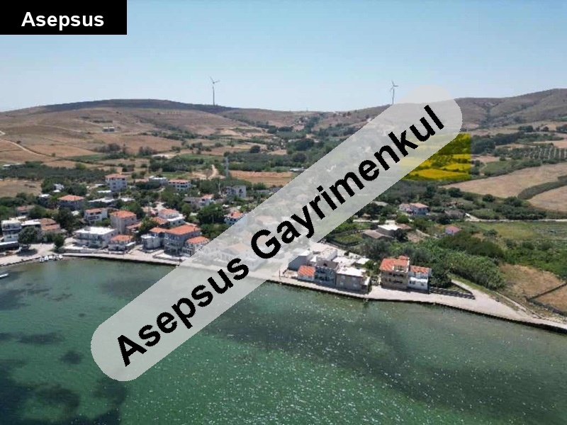 paşali̇mani adasinda deni̇z manzarali köydi̇bi̇ satilik tarla