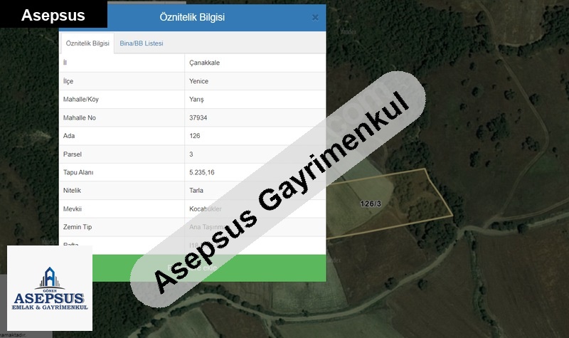 Asepsus Emlak'tan 3+1 yarış köyü 'sinde satılık arsa