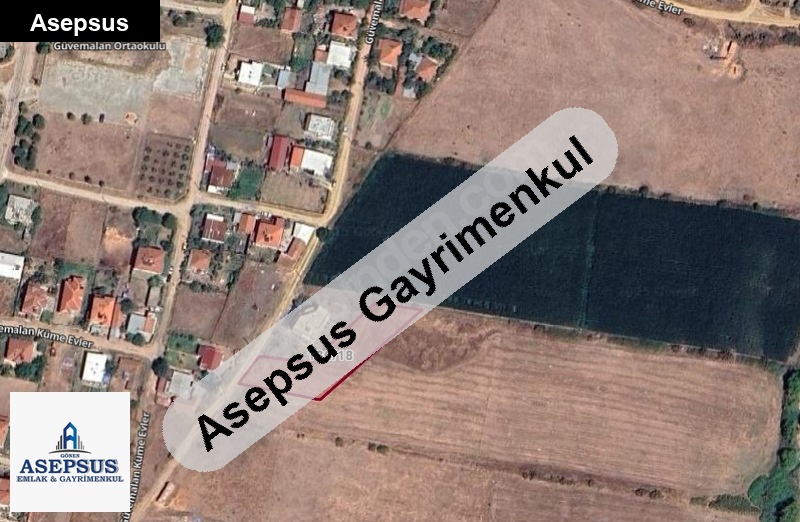 Asepsus Emlak'tan 3+1 güvemalan köyü 'sinde satılık arsa