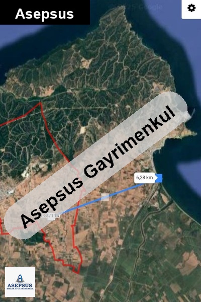 Asepsus Emlak'tan 3+1 örtülüce köyü 'sinde satılık arsa