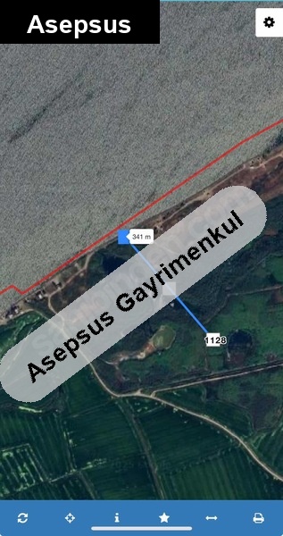 marina projesine yakın arsa