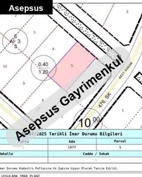sahibinden satılık gönen merkezde 356 m² 3 kat i̇marlı arsa