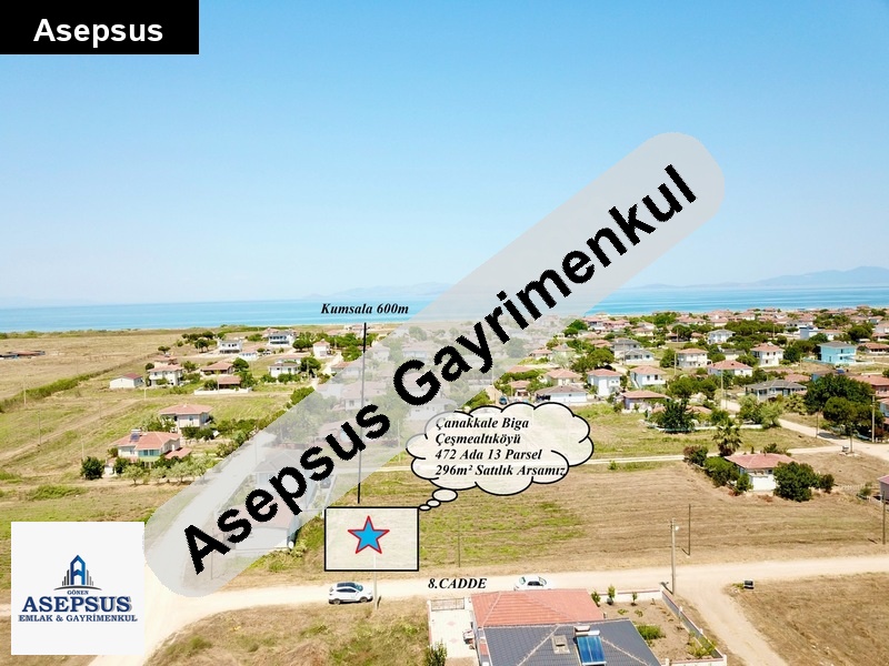 Asepsus Emlak'tan 3+1 çeşmealtı köyü 'sinde satılık arsa
