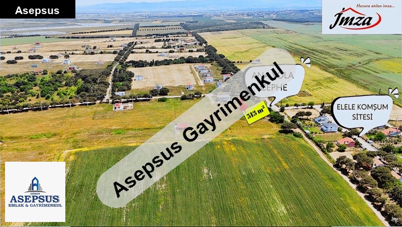 Asepsus Emlak'tan 3+1 çeşmealtı köyü 'sinde satılık arsa