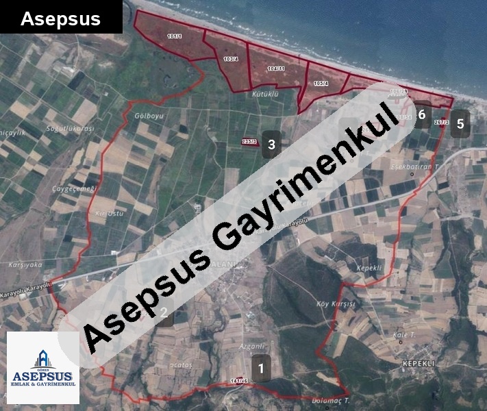 Asepsus Emlak'tan 3+1 güvemalan köyü 'sinde satılık arsa