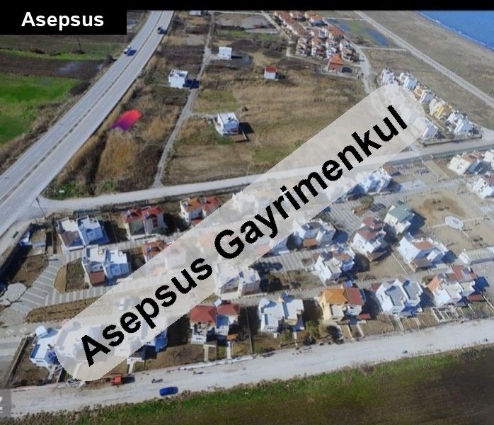 gönen deniz kentte 460 mt'² villa imarlı arsa