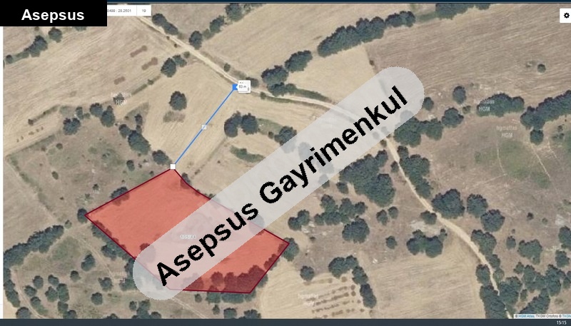 köy merkezi̇ne yakin kadastro yolunun di̇bi̇nde yatirimlik tarla