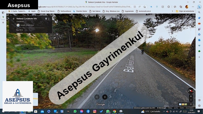 Asepsus Emlak'tan 3+1 seyvan köyü 'sinde satılık arsa