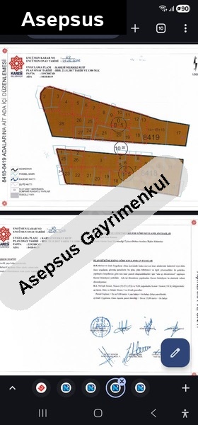 Karesi Kayabey Mah. 5 Kat İmarlı Ticari+Konut Satılık Arsa