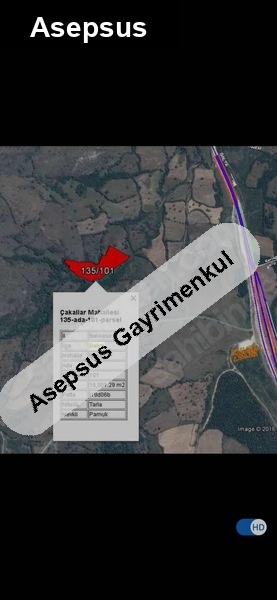 Balıkesir Balya’da Yeni Çanakkale Otobanı’na Komşu Yatırımlık Arsa – 16.801 m²