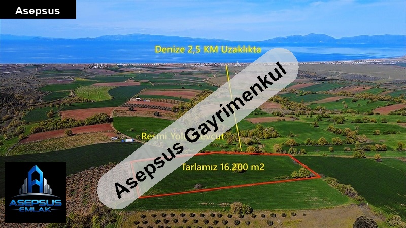 Asepsus Emlak'tan  kınalar mh. 'sinde satılık arsa