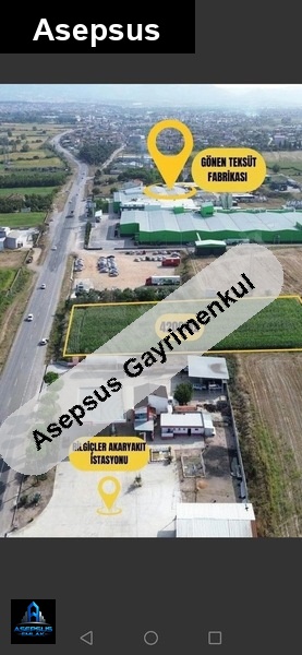 Asepsus Emlak'tan  hasanbey mh. 'sinde satılık arsa