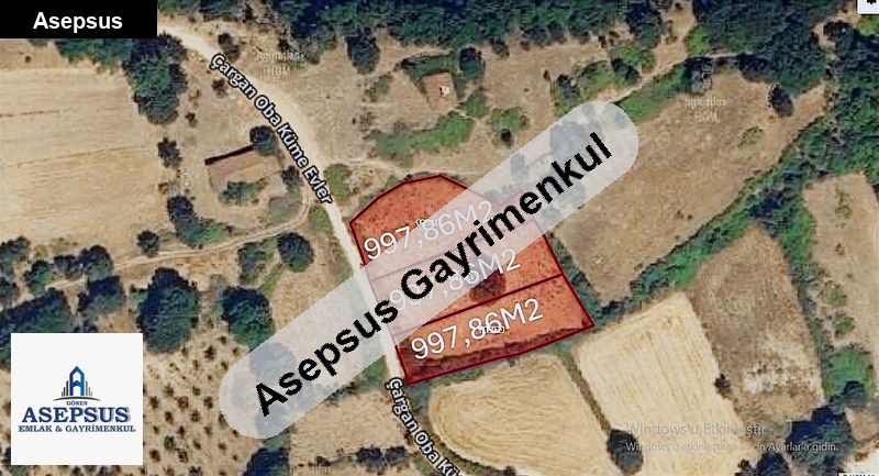 Asepsus Emlak'tan 3+1 çakır köyü 'sinde satılık arsa