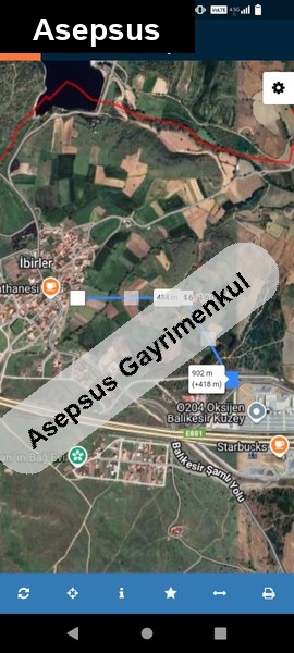 Balıkesir Karesi İbirler Mh. – Yerleşime Yakın Yatırımlık Tarla