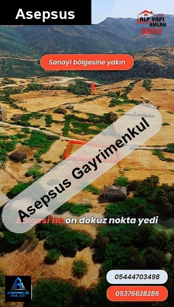 Asepsus Emlak'tan  dumanalan mh. 'sinde satılık arsa