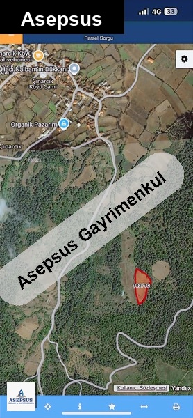 Asepsus Emlak'tan 3+1 çınarcık köyü 'sinde satılık arsa