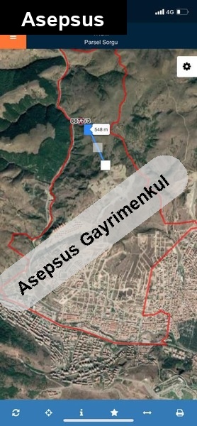 Karesi TOKİ’ye yakın, 17 kat imarlı, toplam 4928 m² arsa içinde 205 m²