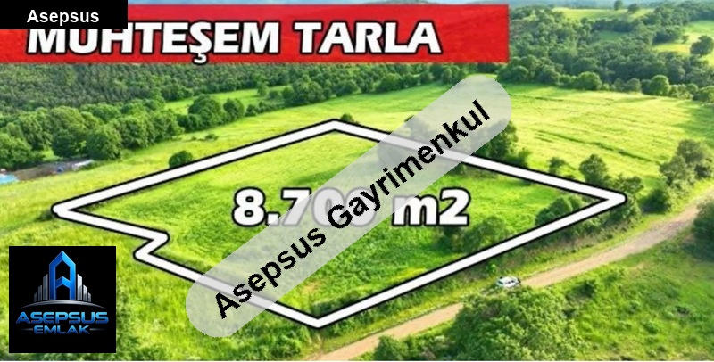 Asepsus Emlak'tan  çığmış mh. 'sinde satılık arsa