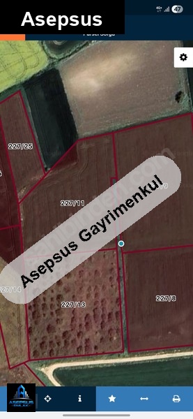 Asepsus Emlak'tan  doğruca mh. 'sinde satılık arsa