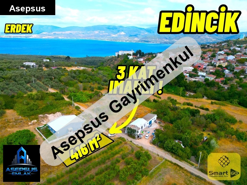 Asepsus Emlak'tan  edincik mh. 'sinde satılık arsa