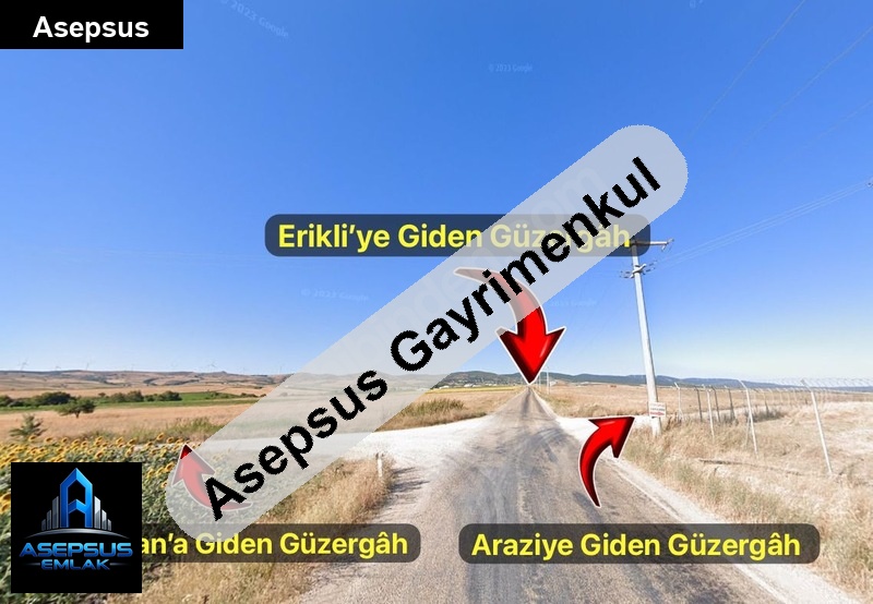 Asepsus Emlak'tan  ömerli mh. 'sinde satılık arsa