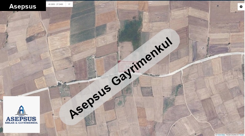 Asepsus Emlak'tan 3+1 örtülüce köyü 'sinde satılık arsa
