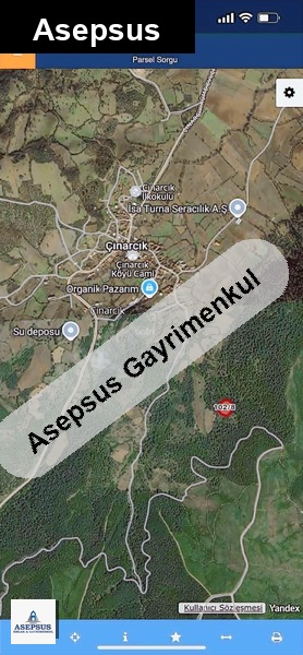 Asepsus Emlak'tan 3+1 çınarcık köyü 'sinde satılık arsa