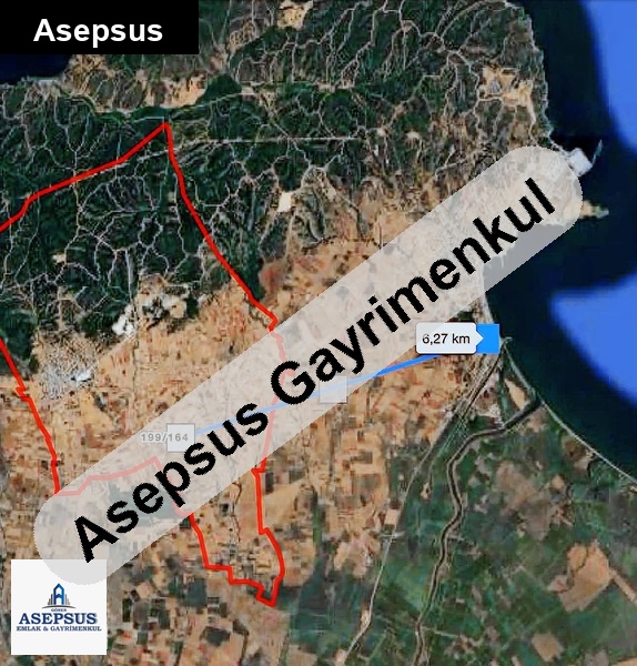 Asepsus Emlak'tan 3+1 örtülüce köyü 'sinde satılık arsa