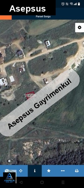 Asepsus Emlak'tan  çalışkanlar mh. 'sinde satılık arsa