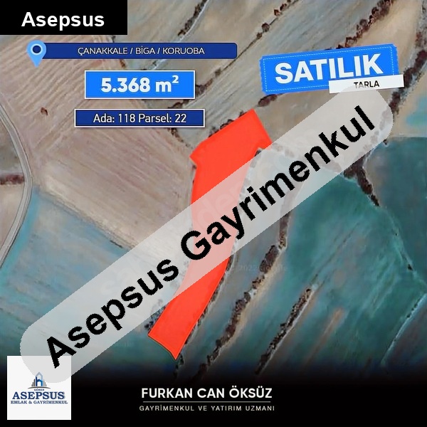 Asepsus Emlak'tan 3+1 kuruoba köyü 'sinde satılık arsa