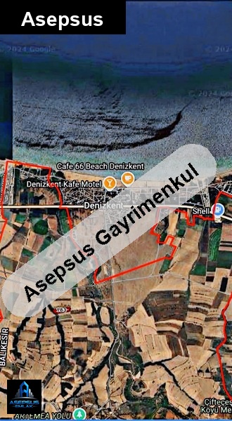 Asepsus Emlak'tan  kınalar mh. 'sinde satılık arsa