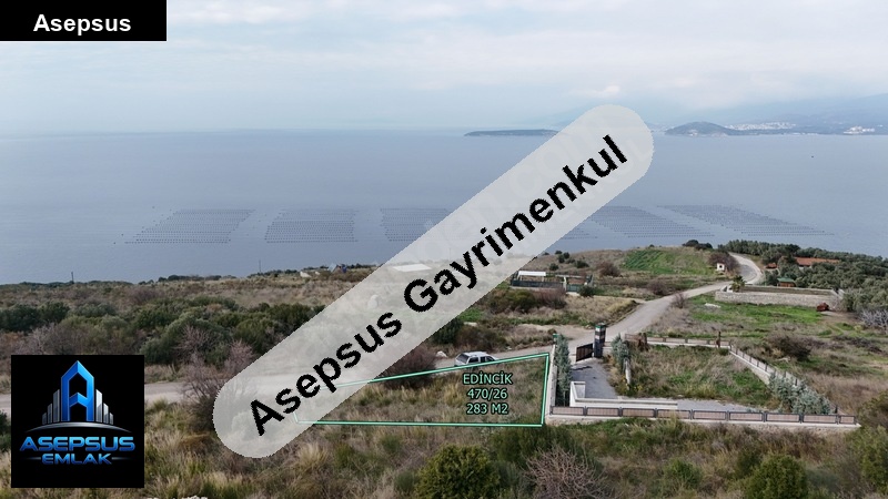 Asepsus Emlak'tan  edincik mh. 'sinde satılık arsa